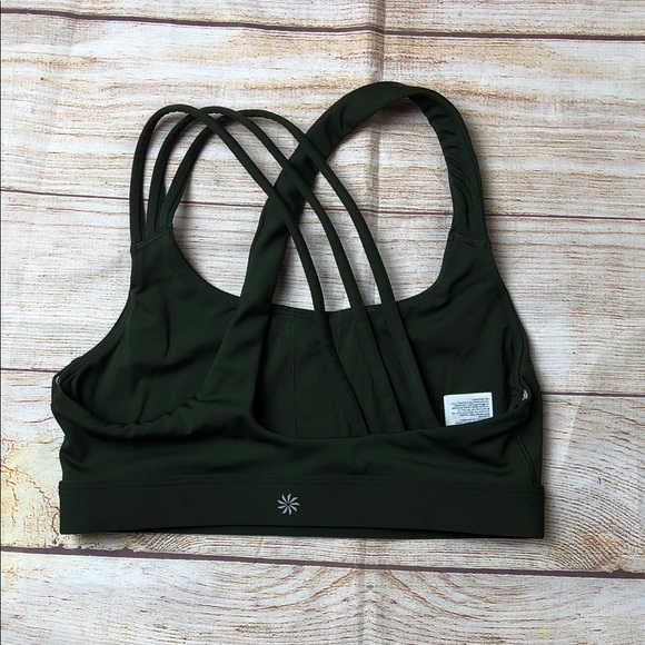Athleta Train Free Sports Bra A-C - Truffle 💚 - Picture 3 of 4